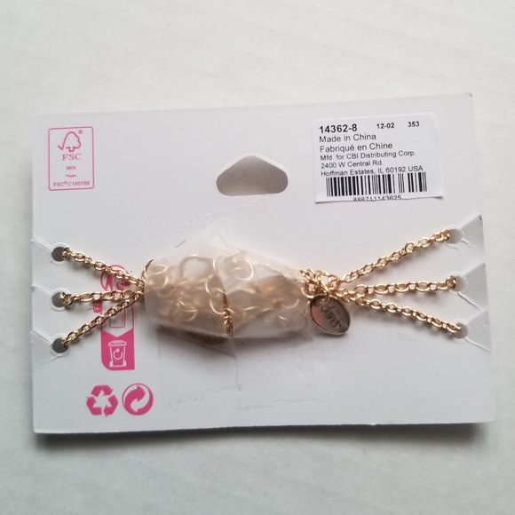 Gold Bracelets with Charms Trio - Picture 4 of 5